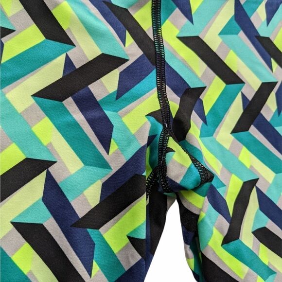 Victoria's Secret VSX Sport Women Blue Active graphic yoga Pants XS @M2 - Picture 4 of 10